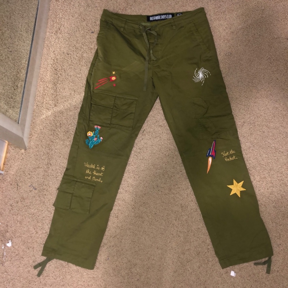 Billionaire boys club stellar cargo pants